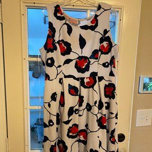 Floral a line dress